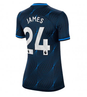 Chelsea Reece James #24 Bortatröja Kvinnor 2023-24 Kortärmad